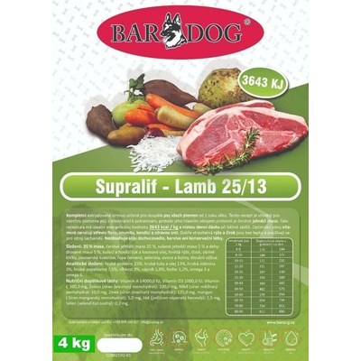 Supralif Lamb 25/13 4 kg