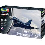Revell Сглобяем модел, Revell, Eurofighter Typhoon RAF, 63 части (R03796)
