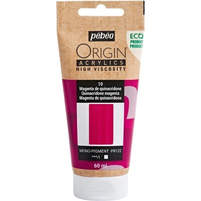 Pébéo Origin АКРИЛНА боя Quinacridone Magenta 60 ml 1 бр (817010)