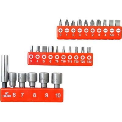 Sada bitů EXTOL PREMIUM 8819620 26 ks nástrčné hlavice 6-10mm
