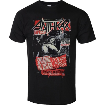 Low frequency мъжка тениска Anthrax - Spreading the Disase - LOW FREQUENCY - ANT001TS