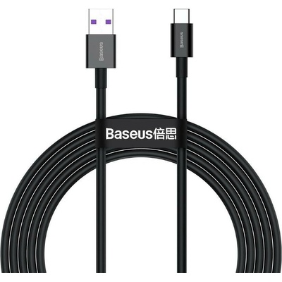 Baseus Superior Series rýchlonabíjací kábel USB/Type-C 66W 2m čierna