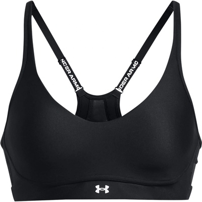Under Armour Women's Infinity Low Impact Sports Bra - Black/White