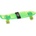 Скейтборд Cruiser Traction Transparent, зелен - Зелен
