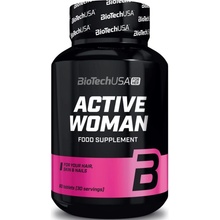 BioTechUSA Active Woman komplexný multivitamín s minerálmi pre ženy 60 tabliet