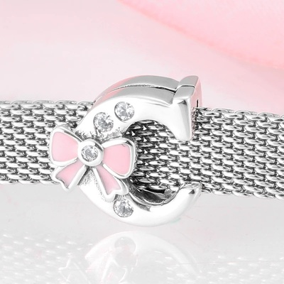 P&J Jewellery Stříbrný klip Magické písmenka 3 SBMA3 C