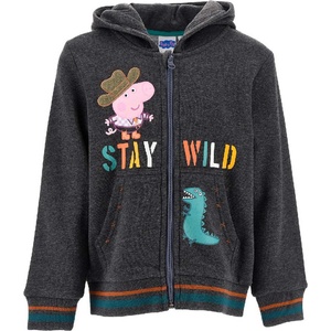 Kids movie heroes Суитшърт peppa pig (hu1315-grey)