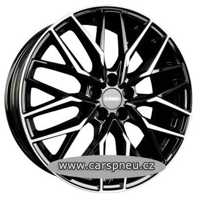 ITWHEELS Xana 8x18 5x112 ET48 black polished