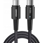 ESSAGER USB-C to USB-C 100W Essager 1m cable (black)