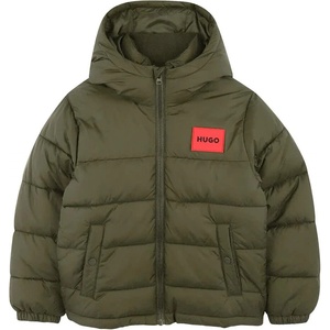 HUGO Палто HUGO G00484 coat - Green (Kalamata)