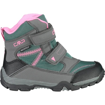 CMP Детски зимни ботуши CMP Kid's Pyry Snow Boot Waterproof Winter boots - Graffite / Acqua - размер 34 (EU) (702-3063-0520)
