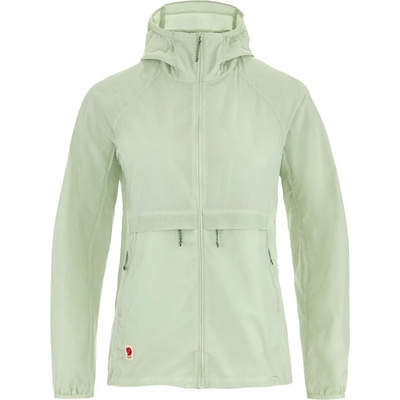 Fjällräven Дамско ветрозащитно яке Fjällräven Women's High Coast Wind Hoodie Windproof jacket - Soft Jade (118-0441-0212)