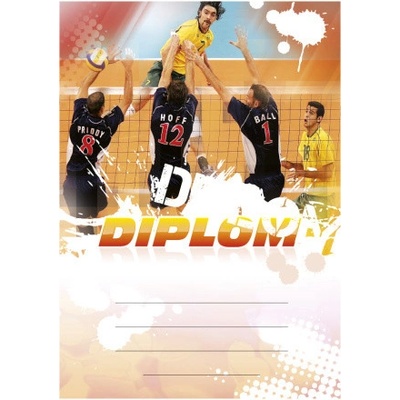 SABE Diplom volejbal 6636 A4