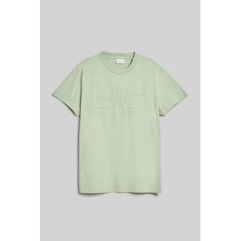 Gant tričko Reg Tonal Shield SS T-shirt zelené