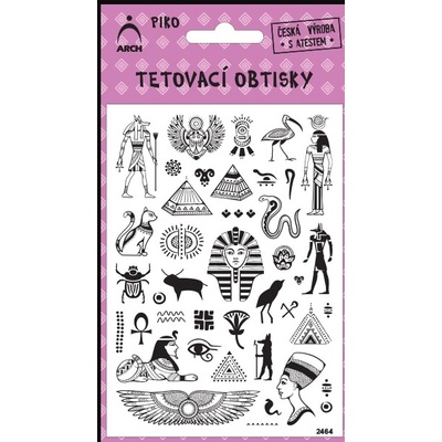 ARCH Dětské tetovací obtisky Egypt 2464