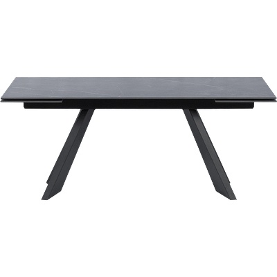 Carmen Разтегателна трапезна маса glogow - черна (3530995)