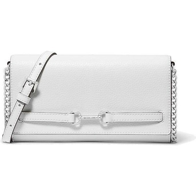 Michael Kors dámská kožená crossbody kabelka 35S5S2ZC7L OPTIC WHITE