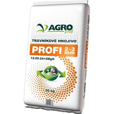 AGRO PROFI Trávníkové hnojivo 12-05-24+2MgO 20 kg