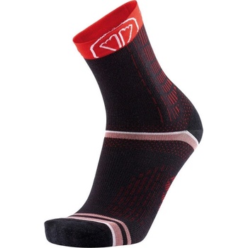 SIDAS Чорапи Sidas Winter Run, черни/червени (CSORURWINT23_BKRE)