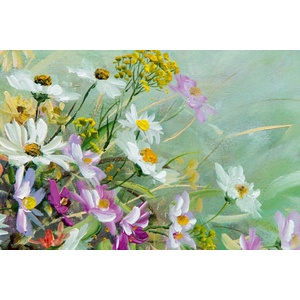 DIMEX ART Флизелинов фототапет картина - диви цветя 375 x 250 см