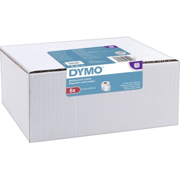 DYMO 11354, 2093094, 32мм x 57мм оригинални хартиени етикети, 6бр (2093094)