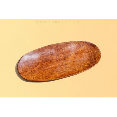 Sundaris Africký Vyřezávaný Talíř Velký Ovál 50 cm