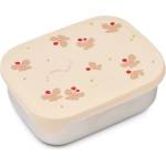 LIEWOOD Детски контейнер за храна Liewood Kid's Arthur Printed Lunchbox Food storage - Butterfly / Apple Blossom - размер 5, 5 x 13 x 17 cm (532-3368-0111)