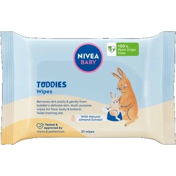 Nivea Detské multifunkčné utierky Toddies 57 ks