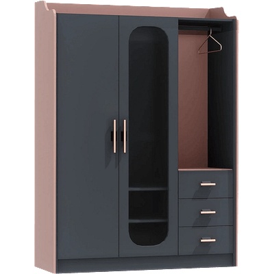 Carmen Трикрилен детски гардероб valencia (3575389)