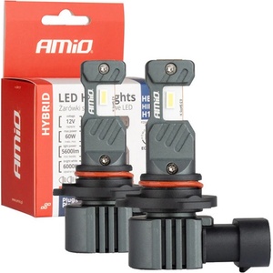 FORMPLAS Крушки amio hybrid led hb3, hir1, h10 6000k 60w