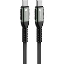 Forcell C260 USB-C na USB-C QC4.0 PD 5A 100W Cafule, 2m, černý