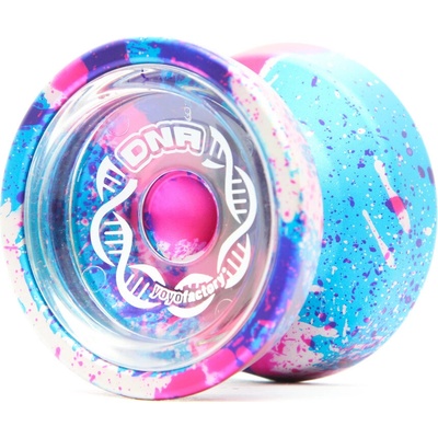 YoYoFactory DNA Kovové Yoyo Galaxy Průhledná