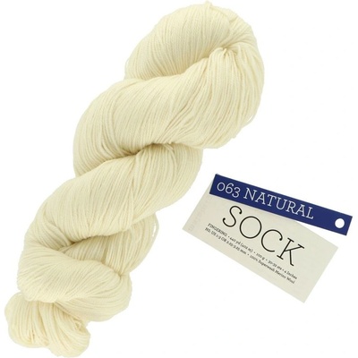 Malabrigo Sock Natural 063 krémová biela
