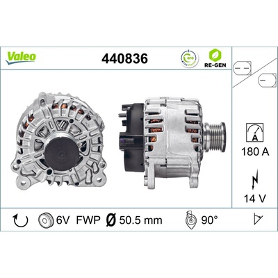 Alternátor VALEO 440836