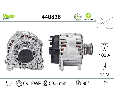 Alternátor VALEO 440836
