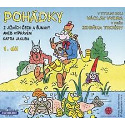 Pohádky z Jižních Čech a Šumavy aneb vyprávění kapra Jakuba - Václav Vydra; Julie Goetzová; Martin Hruška