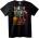 NOONEBRAND Тениска Хелоуин Ужас Зомби Thor - 2XL, White