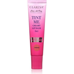 Claresa Tint Me Creamy Lip Balm балсам за устни с хидратиращ ефект цвят Pudding 12ml