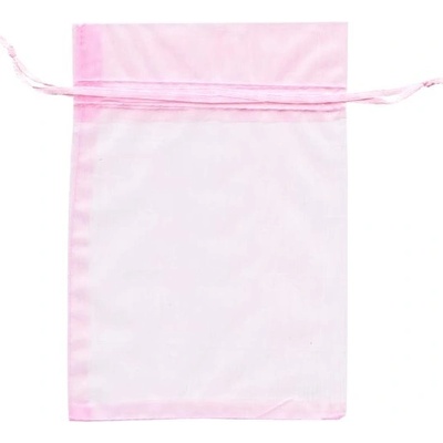 Sáček organza 9 x 12cm růžový