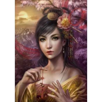 Image 1 of Grafika - Puzzle Ortega: Songs under the Cherry Tree - 1 000 piese