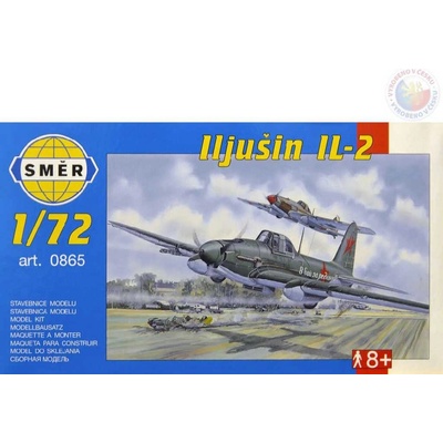 Směr Model letadlo Iljušin IL 2 HI Testavebnice letadla 1:72