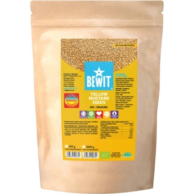 Bewit Semínka hořčice žluté BIO 250 g