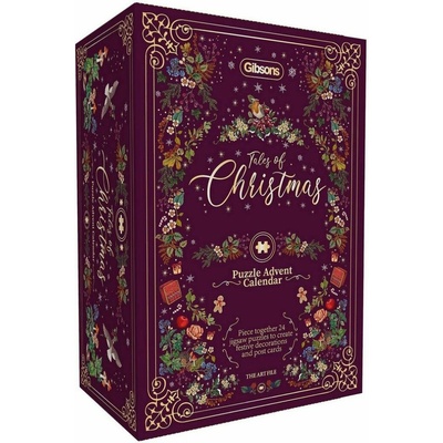 GIBSONS Art File Adventní kalendář na 24 dní Vánoční příběhy