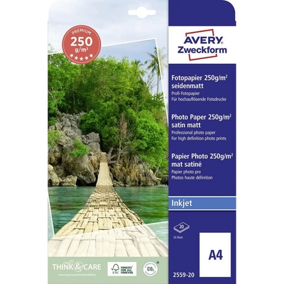 Avery Zweckform A4 250 g/m² 20 listov