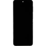 Samsung LCD дисплей + тъч устройство + преден капак F731 Galaxy Z Flip 5 5G кремав (сервизен пакет) (GH82-31828B)