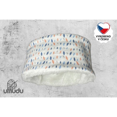 umudu Zimní hřejivá Soft Pastel Dots ručně šitá v Česku