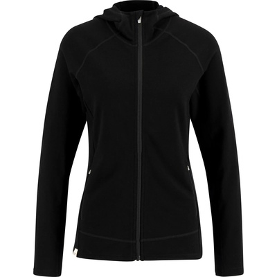 Ulvang Дамско вълнено яке Ulvang Women's Alltime Bridge Hoodie Full Zip Midlayer Zip-up hoodie - Black (105-6565-0113)