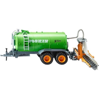 SIKU siku farmer вагон с варели модел играчка, зелен/сив (2270)
