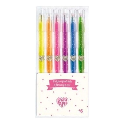 DJECO - Комплект гел химикалки - Брокат - 6 броя (DD03756)