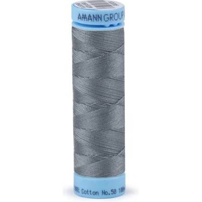 Bavlněné nitě 100 m Etiketní č.50 Triana Amann 0322 Neutral Gray